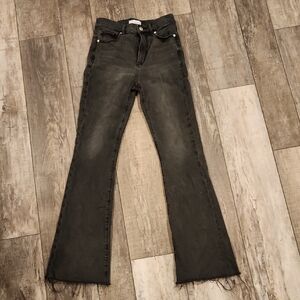 Loft Women's Black Flared Jeans